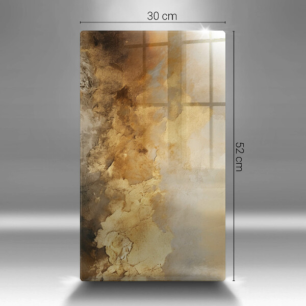 Tocător din sticlă Textura bogata