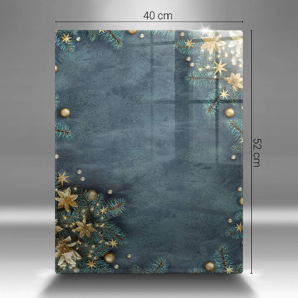 Tocător din sticlă decorațiuni de Crăciun