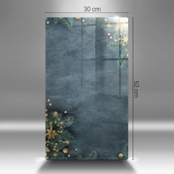 Tocător din sticlă decorațiuni de Crăciun