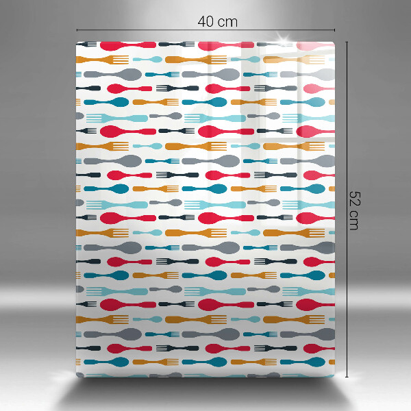 Tocător din sticlă Ilustrație cu lingură