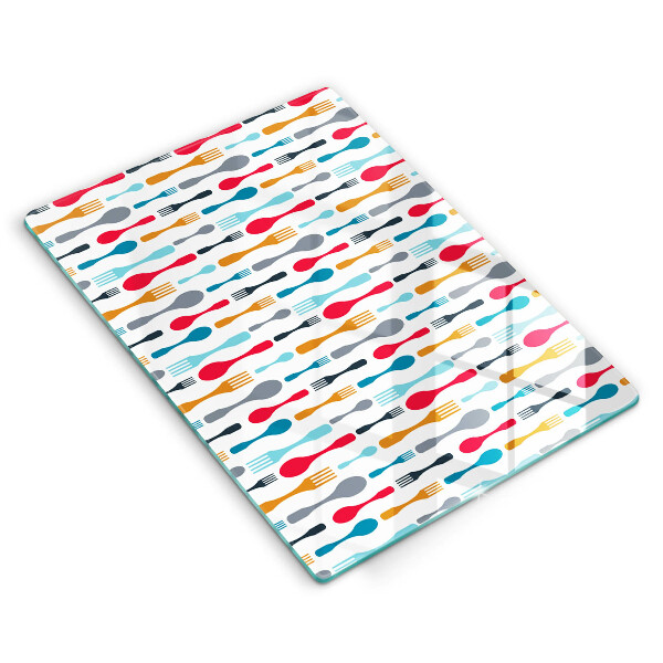 Tocător din sticlă Ilustrație cu lingură