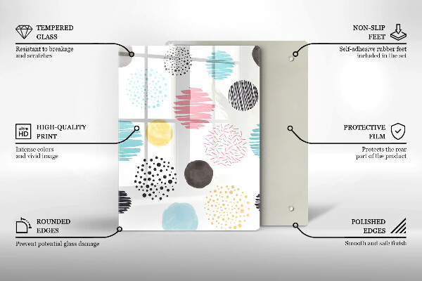 Tocător din sticlă Ilustrație cu lingură