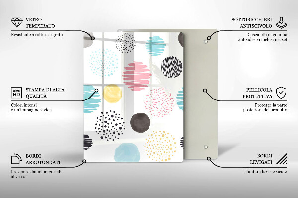 Tocător din sticlă Ilustrație cu lingură