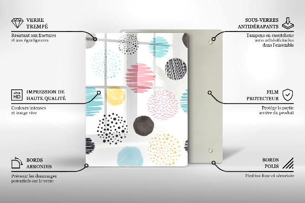 Tocător din sticlă Ilustrație cu lingură