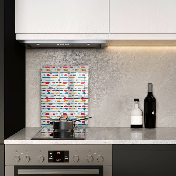 Tocător din sticlă Ilustrație cu lingură