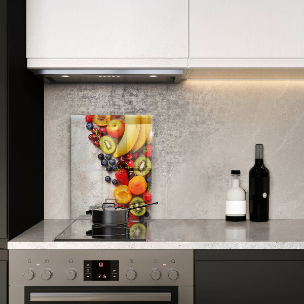 Tocător din sticlă Fructe de sărbători