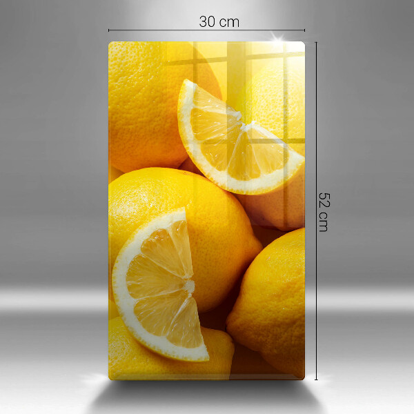 Tocător din sticlă Lămâi suculente