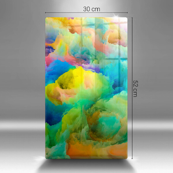 Tocător de bucătărie Abstracție colorată