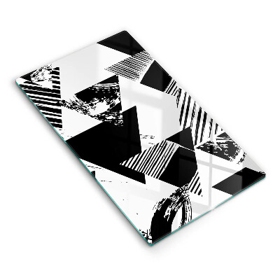 Tocător de bucătărie Triunghiuri geometrice