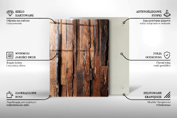 Tocător de bucătărie Triunghiuri geometrice