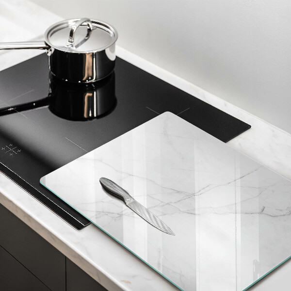 Tocător de bucătărie Marmură albă delicată