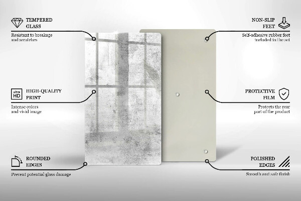 Tocător de bucătărie Textura de beton