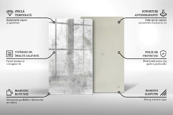 Tocător de bucătărie Textura de beton