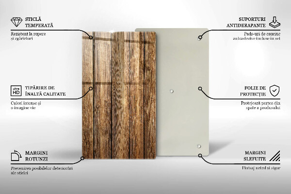 Tocător de bucătărie Plăci cu textură din lemn