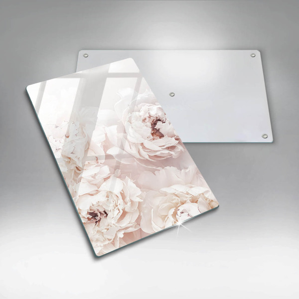 Tocător de bucătărie Bujori pastel