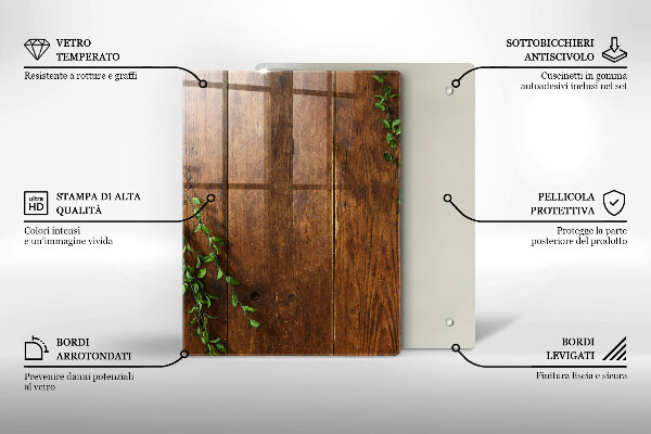 Tocător de bucătărie Abstracția aurului