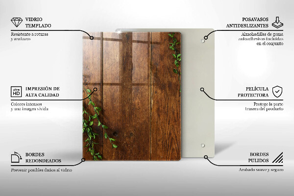 Tocător de bucătărie Abstracția aurului