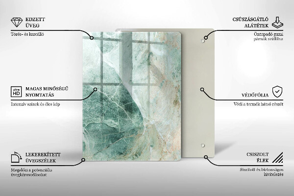 Tocător de bucătărie Roți Boho vintage