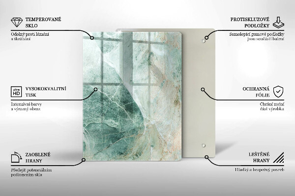 Tocător de bucătărie Roți Boho vintage