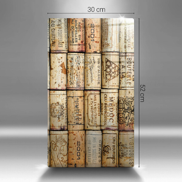 Tocător de bucătărie dopuri de vin vechi