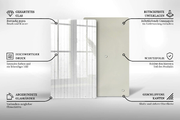 Tocător de bucătărie Placi moderne luminoase