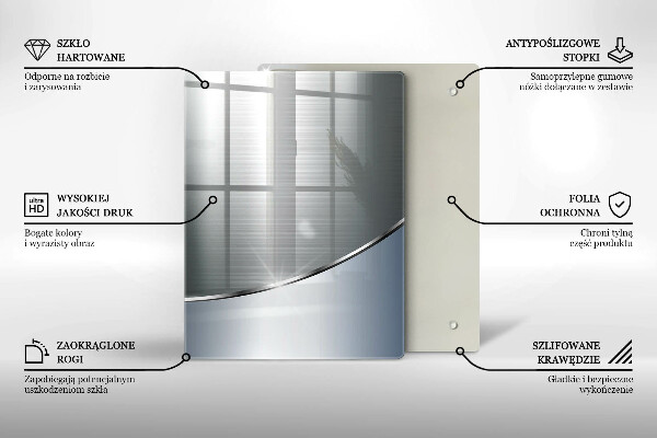 Tocător de bucătărie Placi moderne luminoase