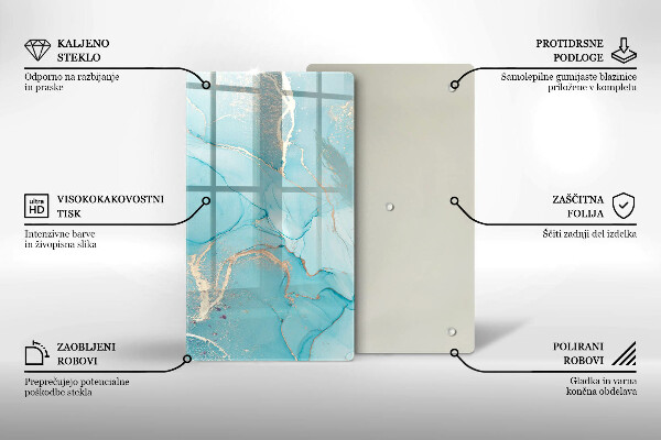 Tocător de bucătărie Abstracția pietrei