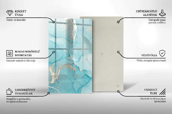 Tocător de bucătărie Abstracția pietrei