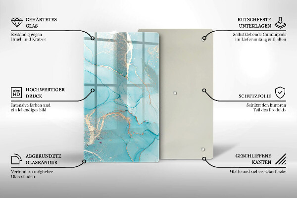 Tocător de bucătărie Abstracția pietrei