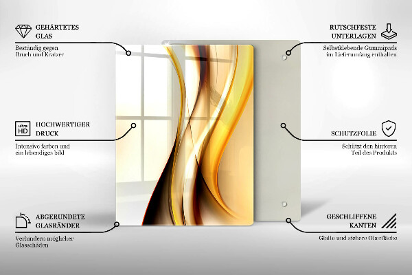 Tocător de bucătărie Abstracția pietrei