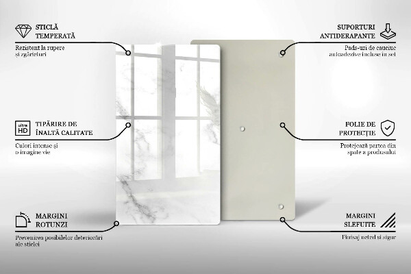 Tocător de bucătărie Marmură modernă