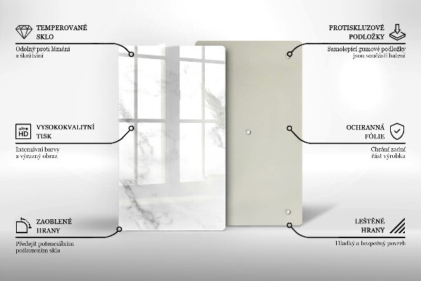 Tocător de bucătărie Marmură modernă