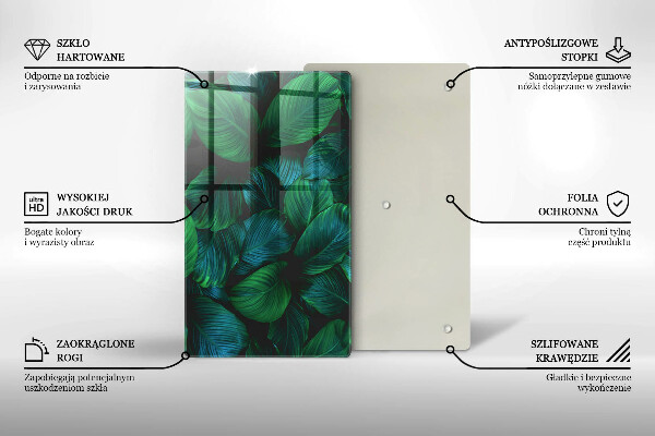 Tocător de bucătărie Frunzele junglei