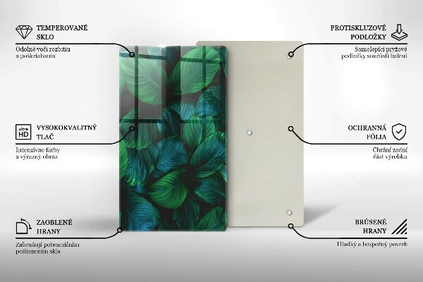 Tocător de bucătărie Frunzele junglei