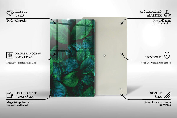 Tocător de bucătărie Frunzele junglei