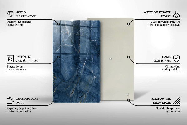 Tocător de bucătărie Textura piatră de marmură