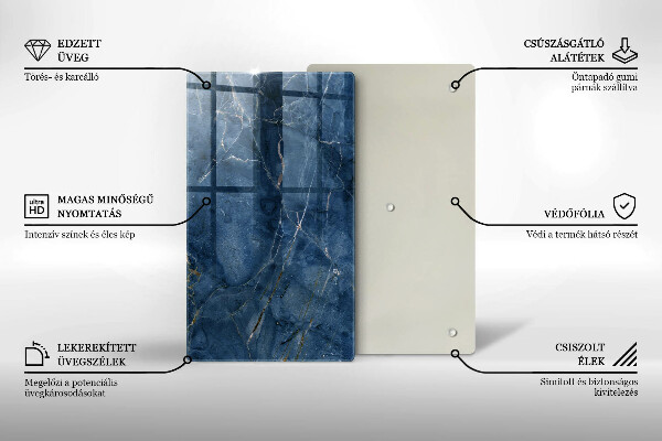 Tocător de bucătărie Textura piatră de marmură