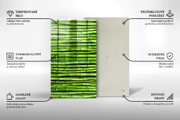 Tocător de bucătărie bambus din natură