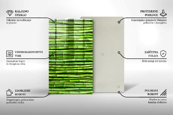 Tocător de bucătărie bambus din natură