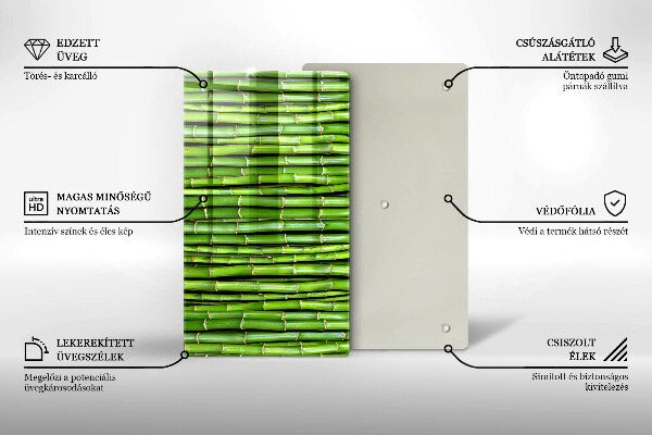 Tocător de bucătărie bambus din natură