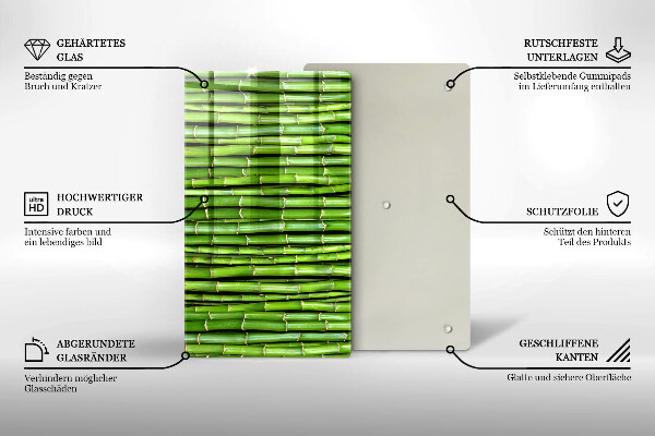 Tocător de bucătărie bambus din natură