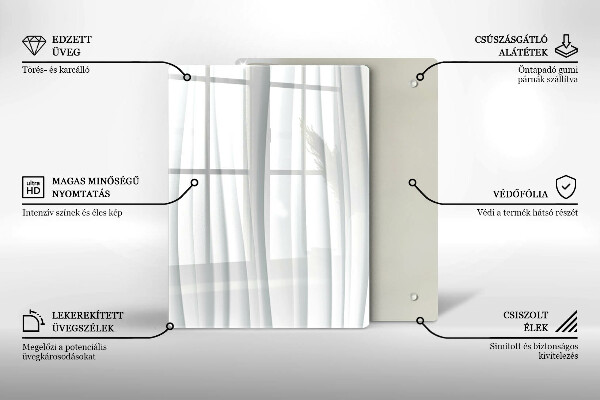 Tocător de bucătărie Monstera pleacă