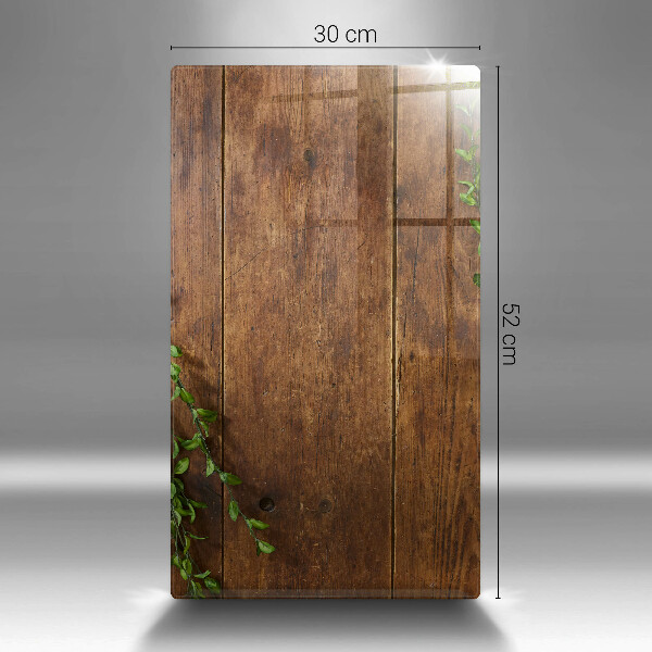 Tocător de bucătărie Scânduri și frunze de lemn