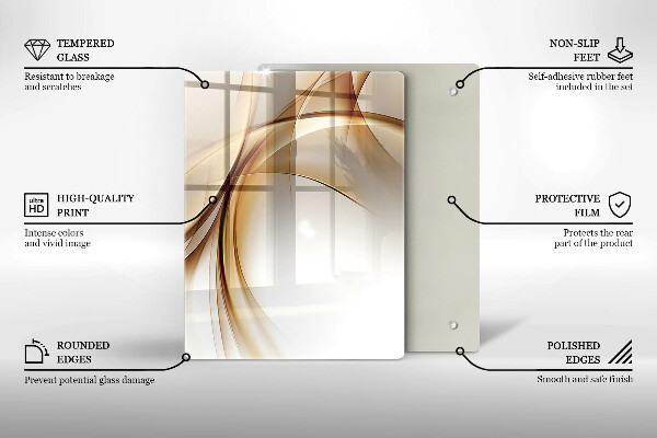 Tocător de bucătărie Flori roz de primăvară