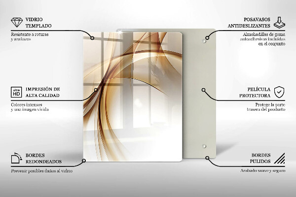 Tocător de bucătărie Flori roz de primăvară