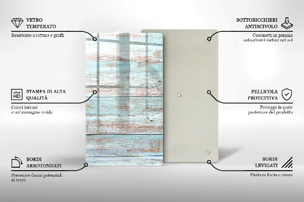 Tocător de bucătărie Placi vechi de epocă