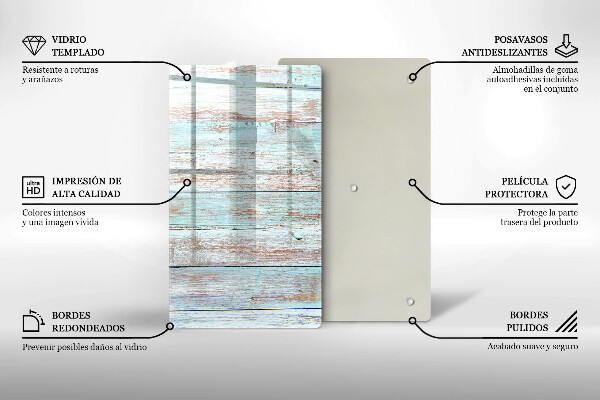 Tocător de bucătărie Placi vechi de epocă