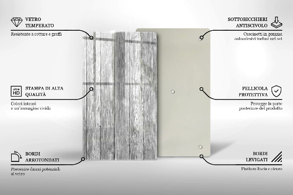 Tocător de bucătărie Scânduri vechi de lemn