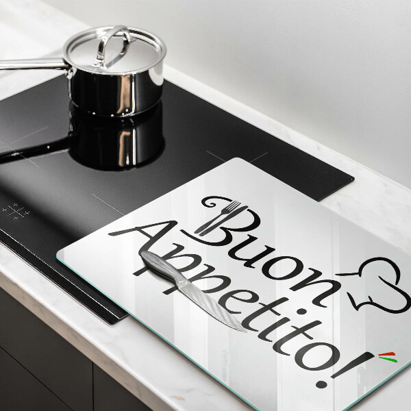 Tocător din sticlă Buon Appetito!
