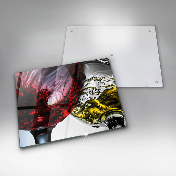 Tocător din sticlă Pahare de vin